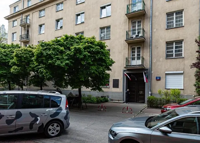 Apartment Mianowskiego 24 Red - Wifi Smart Tv W Pelni Wyposazona Kuchnia Warsaw