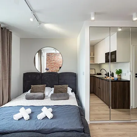 Διαμέρισμα Mianowskiego 24 Red - Wifi Smart Tv W Pelni Wyposazona Kuchnia